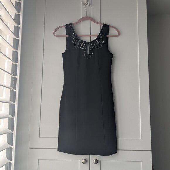 Ever New Beaded Black Dress - Picture 1 of 6